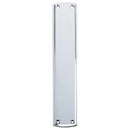 Zoo Finger Plate 64 x 382mm-Polished Chrome