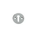 Zoo Std. Key Profile Victorian Escutcheon 32mm dia.-Polished Chrome