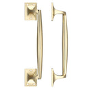 Zoo Cast Brass Pull Handle - 250mm-Polished Brass
