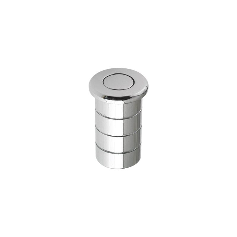 Zoo Dust Socket for Flush Bolts - Concrete 20mm dia. x 25mm-Polished Chrome
