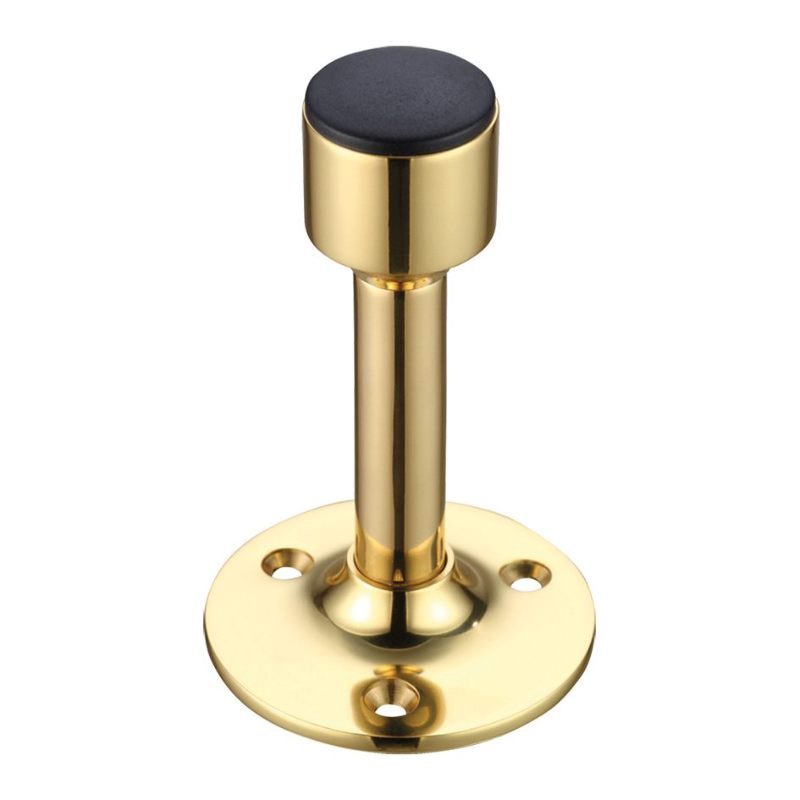 Zoo Projection Door Stop-Polished Brass