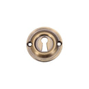 Zoo Std. Key Profile Escutcheon-Florentine Bronze