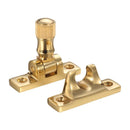 Zoo Brighton Pattern Sash Fastener-Polished Brass