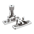 Zoo Brighton Pattern Sash Fastener - Locking Version c/w key-Polished Chrome