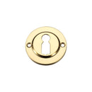 Zoo Standard Profile Escutcheon-Polished Brass