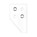 Zoo Sash Strike Plate for Sash Stop-Polished Chrome