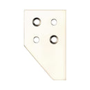 Zoo Sash Strike Plate for Sash Stop-Polished Nickel