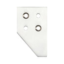 Zoo Sash Strike Plate for Sash Stop-Satin Chrome