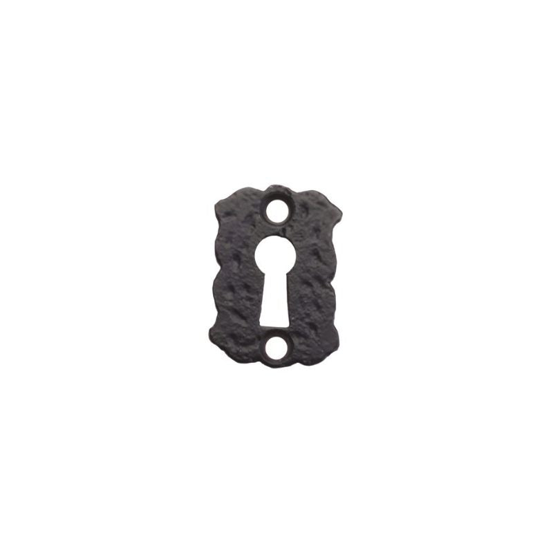 Zoo Floral Escutcheon - Standard - 2"-Black Antique