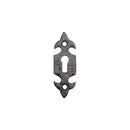 Zoo Fleur De Lys Escutcheon - Standard - 3"-Black Antique