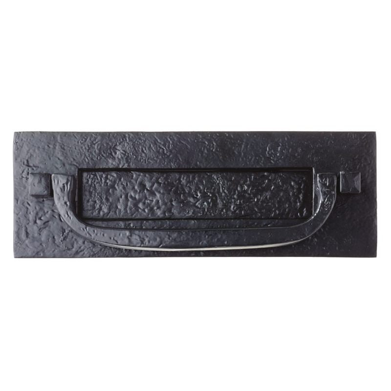 Zoo Postal Letter Plate - 12" x 4"-Black Antique