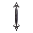 Zoo Fleur de Lys Pull Handle - 6"-Black Antique