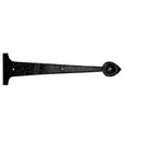 Zoo Hinge Front - 15" - Pairs-Black Antique