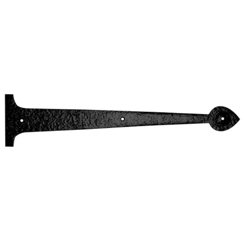 Zoo Hinge Front - 18" - Pairs-Black Antique