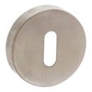Atlantic Forme Round Key Escutcheon (Satin Nickel)