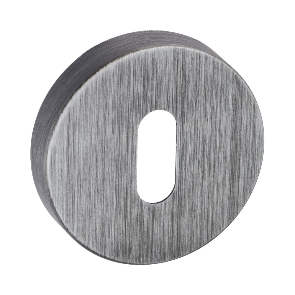Atlantic Forme Round Key Escutcheon (Urban Graphite)