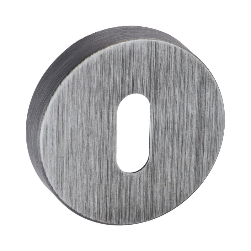 Atlantic Forme Round Key Escutcheon (Urban Graphite)