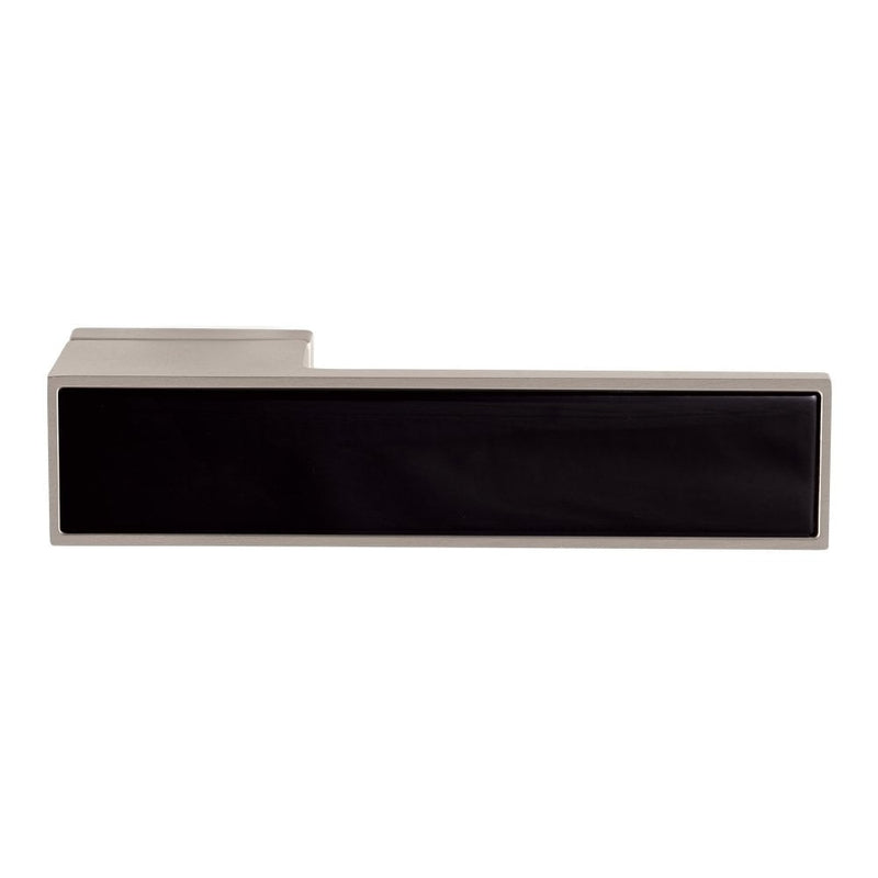 Atlantic Josa Designer Lever (Pearl Nickel with Black inlay)