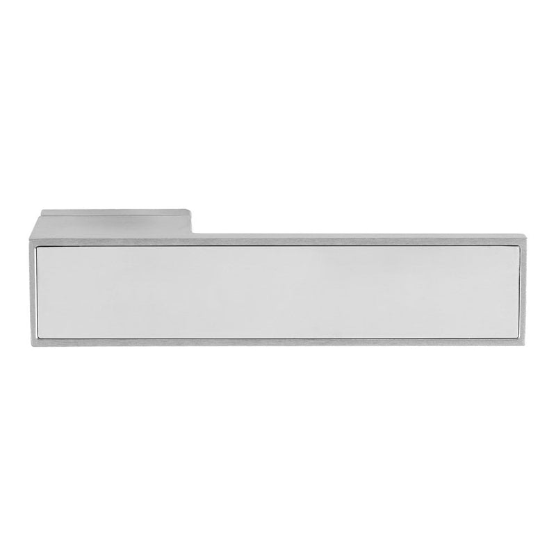 Atlantic Josa Designer Lever (Satin Chrome with Polished Stainless Steel inlay)