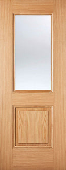 Internal door LPD Oak Arnhem Clear Glazed Pre-finished