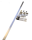 Rustic 100 - Stainless Steel - 3000mm