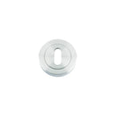 Zoo Standard Profile Escutcheon 50mm dia-Satin Chrome