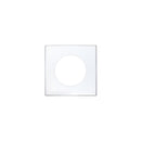 Zoo Spare Lever Square Rose Pack (1 pair) - Polished Chrome-Polished Chrome