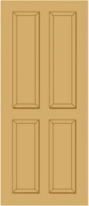 LPD Hardwood Colonial 4P M&T