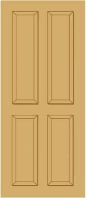 LPD Hardwood Colonial 4P M&T