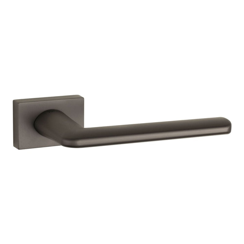 Atlantic Tavira Lever on Rectangular Rose (Titanium)