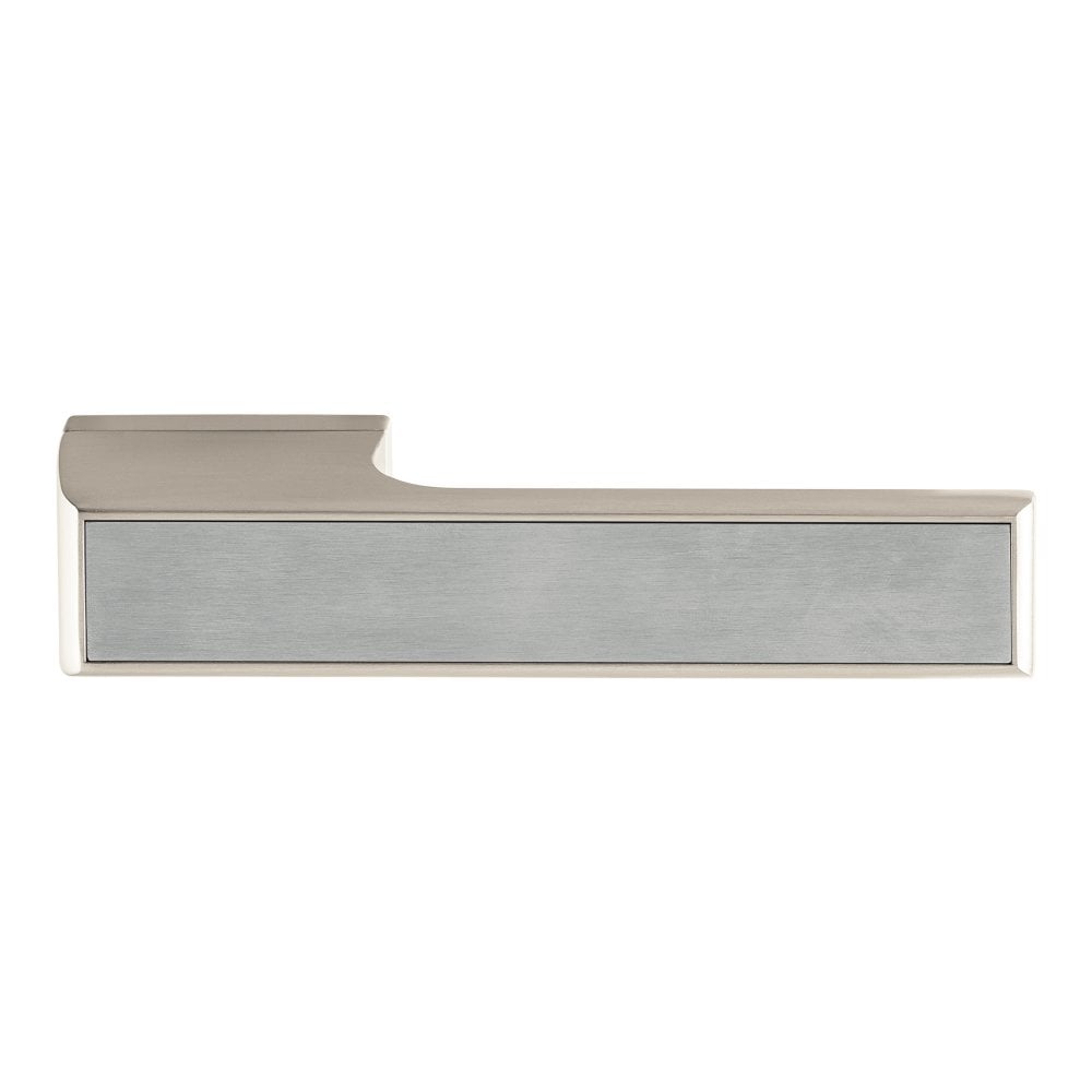 Atlantic Tobar Designer Lever (Pearl Nickel with Satin Stainless Steel inlay)