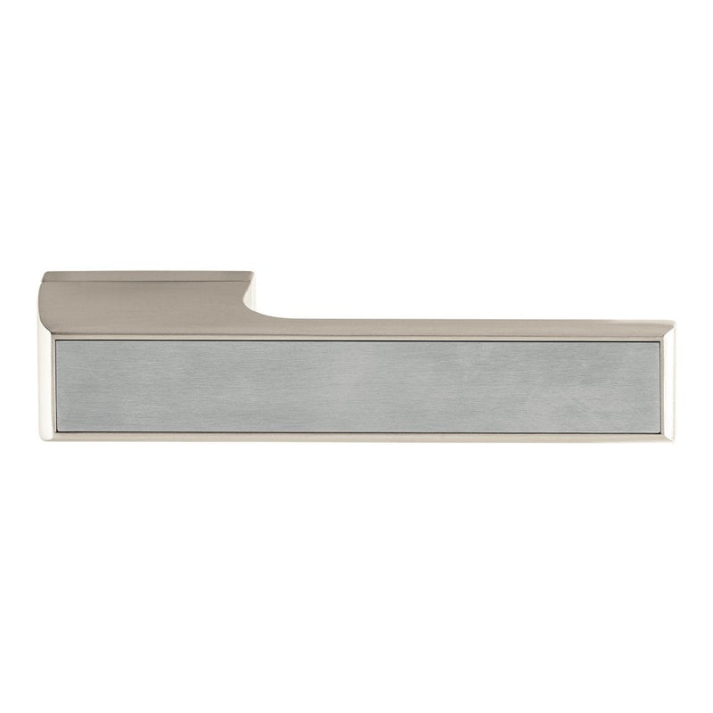 Atlantic Tobar Designer Lever (Pearl Nickel with Satin Stainless Steel inlay)