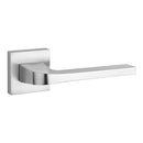 Atlantic Valbona Designer Lever on Square Rose (Satin Chrome)