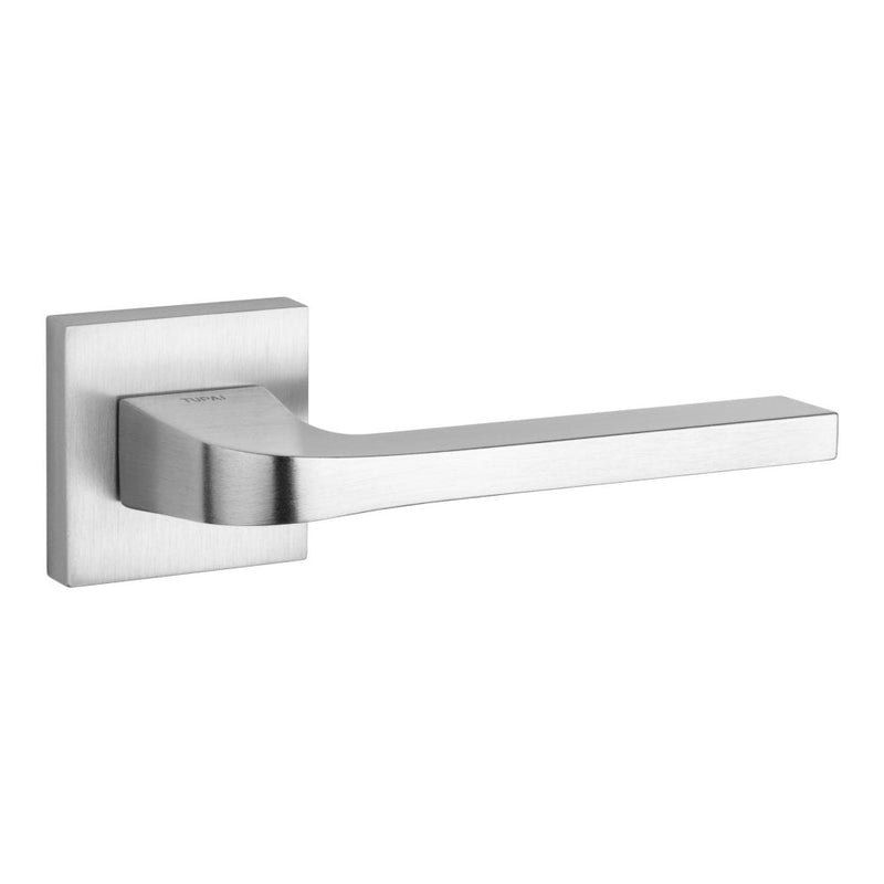 Atlantic Valbona Designer Lever on Square Rose (Satin Chrome)