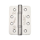Zoo Grade 14 Bearing Hinge Stainless Steel Radius - Grade 201 - 102 x 76 x 3mm-Satin Stainless