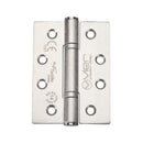 Zoo Grade 14 Bearing Hinge Stainless Steel - Grade 201 - 102 x 76 x 3mm-Satin Stainless