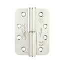 Zoo Grade 11 Lift Off Hinge Stainless Steel - Radius - Grade 201 - 102 x 76 x 3mm - Right Hand-Satin Stainless