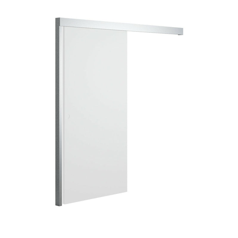 Eclisse Wall Mounted Sliding Door Kit, Pelmet and Door Post-2m Track-Paris 3