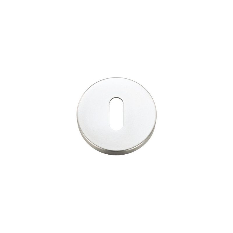 Zoo Escutcheons Standard Profile 53mm dia-Satin Aluminium