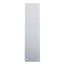 Zoo Finger Plate - 300 x 75mm-Satin Aluminium