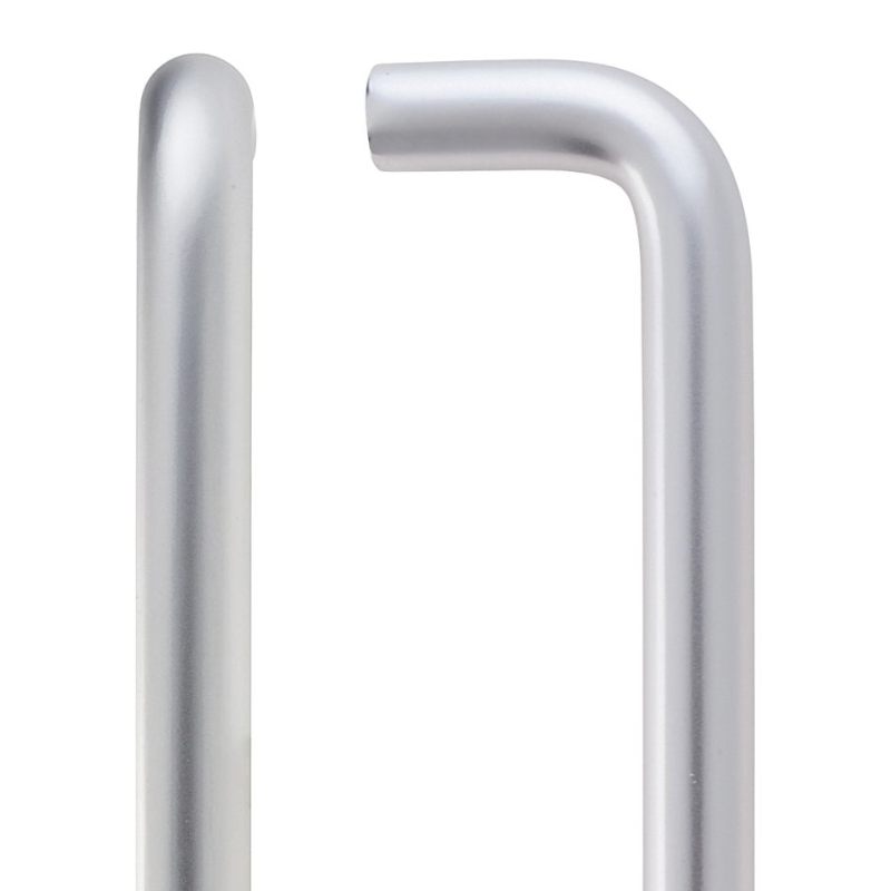 Zoo 19mm D Pull Handle 150mm-Satin Aluminium