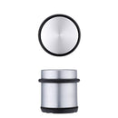 Zoo Portable Pillar Door Stop 770g-Satin Chrome