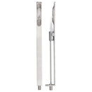 Zoo Lever Action Flush Bolt 20 x 305mm-Satin Stainless