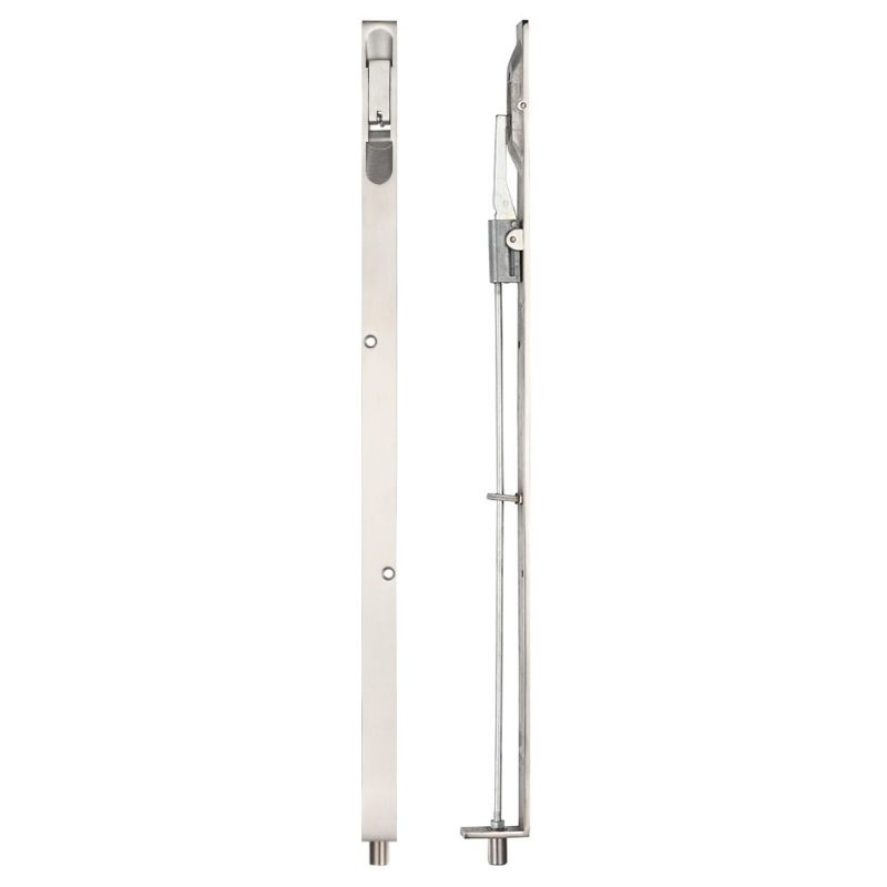 Zoo Lever Action Flush Bolt 20 x 457mm-Satin Stainless