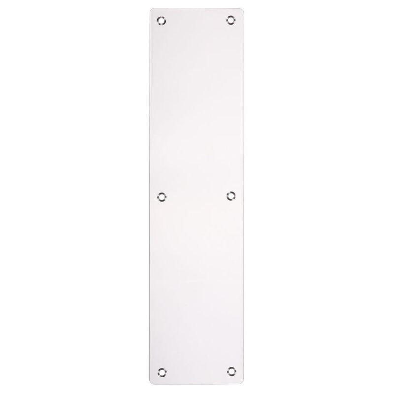 Zoo Finger Plate - Blank (Radius) 75mm x 300mm - PSS-Polished Stainless