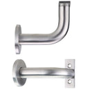 Zoo Handrail Bracket (Concealed) SSS - 82mm centre line-Satin Stainless