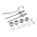 Zoo 19mm Back to Back Fixing Pack suitable for SS201 and SS304 Pull handles-Satin Stainless