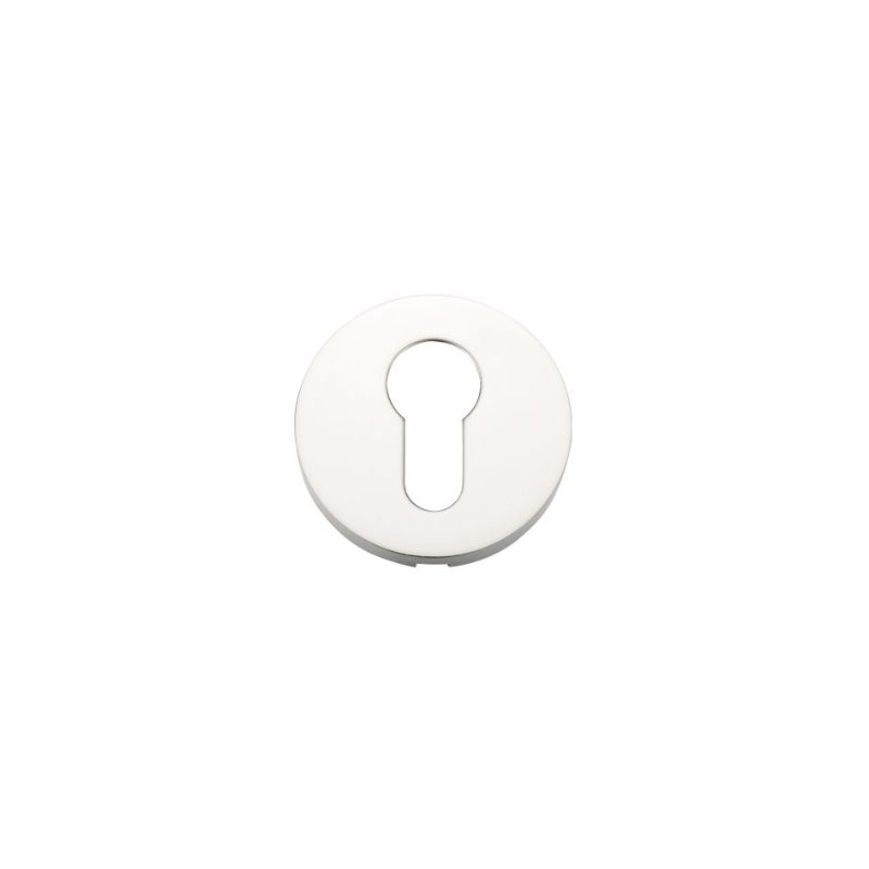 Zoo Escutcheon Euro Profile - 52mm Rose Grade 304-Polished Stainless