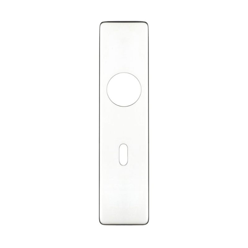 Zoo Cover plate for 19 mm RTD Lever on Short Backplate - Lock 57mm - 45mm x 180mm PSS-Polished Stainless