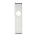 Zoo Cover plate for 19 mm RTD Lever on Short Backplate - Latch - 45mm x 180mm-Satin Stainless